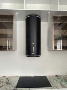 Máy hút mùi áp tường trụ tròn Kaff KF-WL2038B